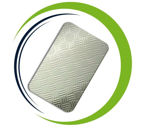 Embossed SS 410 Sheet in UK